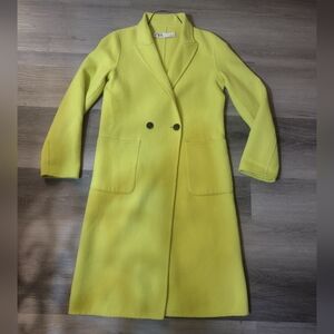 Zara Yellow Trench Coat